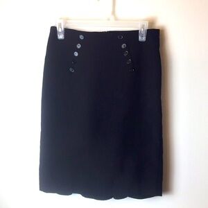 🌸 A. Byer black skirt. Size 5.